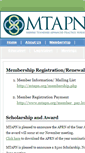 Mobile Screenshot of mtapn.org